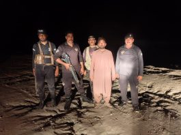 Tangwani (TNS) Second successful operation of the police after the innocent girl, Atif Domki was rescued in Durrani Mehr Kacha.