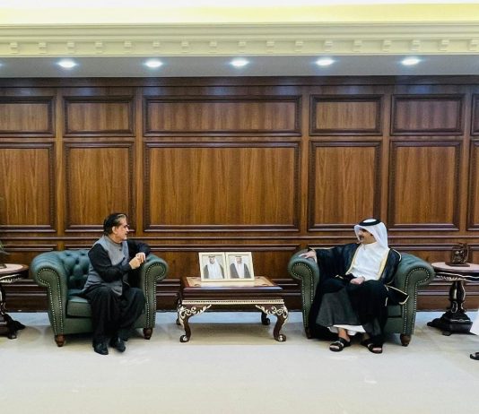 Islamabad(TNS): Jamal Shah meets Qatari counterpart on sidelines of 12th Conference of Culture Ministers ICESCO