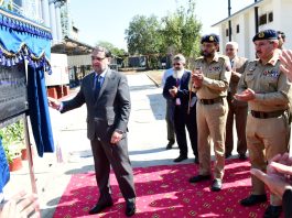 Wah Cantt (TNS): LT Gen Anwar Ali Hyder, HI (M), (R), Federal Minister for Defence Production inaugurating New Production plant at POF