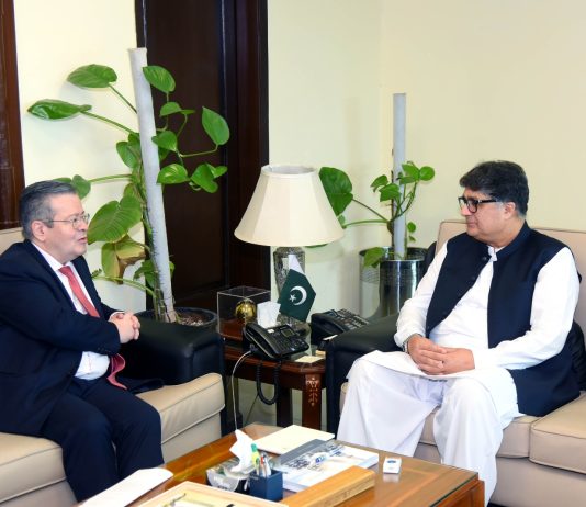 Islamabad(TNS): French Ambassador, His Excellency Nicolas Galey, Holds Meeting with Pakistan’s Minister for Privatisation, Fawad Hasan Fawad