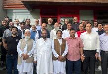 Haripur (TNS) Faisal Atiq Venus Carpet was released in honor of HIA members in which it was unanimously decided that they will fully support Atif Ikram in the upcoming Federation elections.