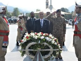 Islamabad(TNS) : Visit of Special Envoy of Secretary General OIC to Line of Control