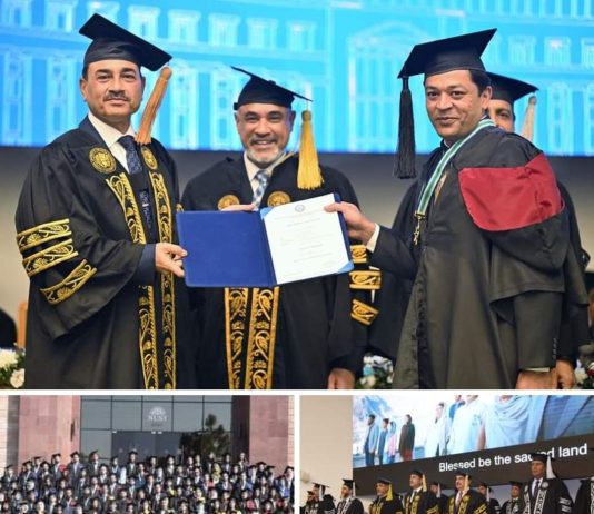 Rawalpindi | ISPR(TNS) : Rawalpindi, 23 October, 2023: The annual convocation week of the National University of Sciences & Technology (NUST) commenced at the University’s main campus in Islamabad today.