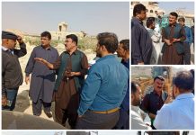 Karachi (TNS) On the direction of Karachi Chairman Manghopir Town Haji Nawaz Brohi Sahib, along with the officers of Sindh Solid Waste Management Board visited the cleaning works around the Karachi Assembly Hall.