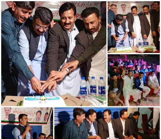 Karachi (TNS) A grand cake cutting program was organized by the New Yohanabad Minority Wing of Karachi