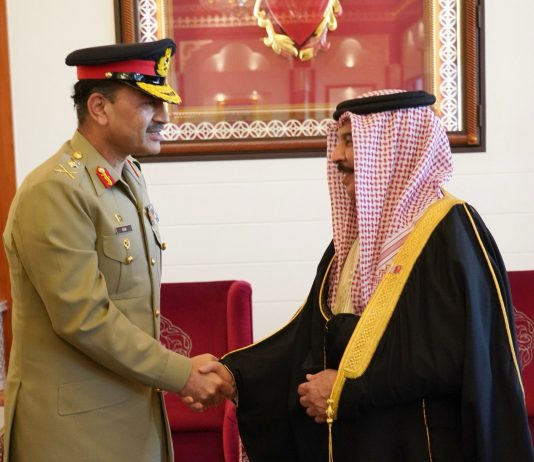 ISPR | Rawalpindi (TNS) : General Syed Asim Munir, NI (M), Chief of the Army Staff (COAS) is on a two days official visit to Kingdom of Bahrain.