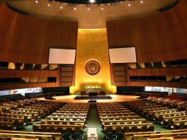 United Nations(TNS) : UNGA overwhelming adopts Pakistani resolution calling for unitedly fighting Islamophobia