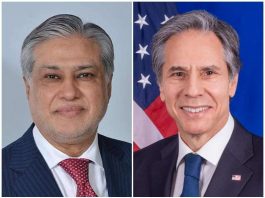 Islamabad(TNS) : Secretary Blinken’s Call with Pakistani Foreign Minister Dar