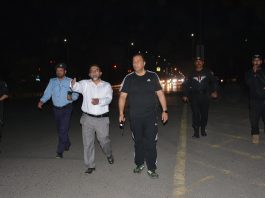 Islamabad(TNS): Chairman CDA Muhammad Ali Randhawa visited PTCL Chowk Jinnah Avenue