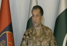 Rawalpindi(TNS): DG ISPR CRITICISES PROPAGANDA TARGETING AZM-E-ISTEHKAM