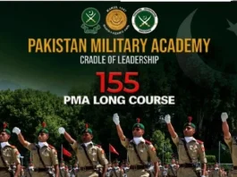 Rawalpindi (TNS) ISPR Passing out parade of cadets of 150th PMA Long Course, 69th Integrated Course, 24th Lady Cadet Course and 36th Technical Graduate Course was held at Pakistan Military Academy (PMA) Kakul today.