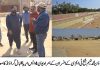 Karachi (TNS) (Report: Pirbux Noonari) Karachi Chairman of Korangi Town, Mohammad Naeem Sheikh, visited the Area Football Ground in UC 4.