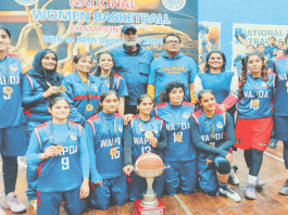 Lahore (TNS) Wapda Clinches National Women’s Basketball Championship
