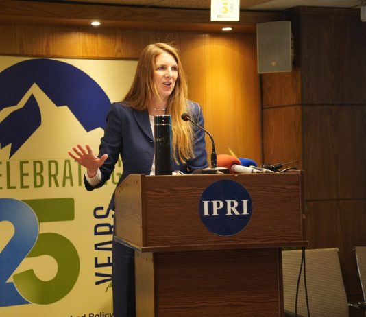ISLAMABAD (TNS) UK reaffirms Pakistan as strategic partner, vows cooperation in trade, defense, and climate change: Jane Marriott