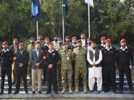 Islamabad (TNS) Delegation of Naval Police Headquarters visits Safe City Islamabad