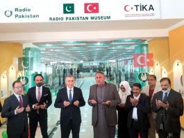 ISLAMABAD (TNS) TiKA hands over ‘Pak-Turk Friendship Museum’ to Radio Pakistan
