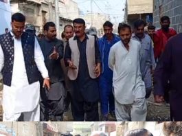 Karachi (TNS) Haji Nawaz Ali Brohi, Chairman of Town Municipal Corporation Manghopir, visited the churches in various Union Councils on the occasion of Christmas 25th December and inspected the ongoing works, including lighting and sanitation works.