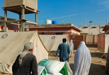 ISLAMABAD (TNS) KSrelief distributes 500 food packages to Khurram IDPs in Hangu