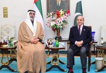 ISLAMABAD (TNS) Abu Dhabi Crown Prince Sheikh Khalid’s historic visit to Pakistan, several investment agreements signed