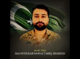 Rawalpindi (TNS) Security Forces conducted an intelligence based operation in Awaran District, on reported presence of terrorists belonging to Indian Proxy, Fitna al Hindustan.
