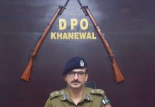 ISLAMABAD (TNS) Khanewal Crushes Crime: DPO Kharrak Leads From the Front