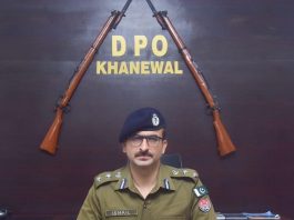 ISLAMABAD (TNS) Khanewal Crushes Crime: DPO Kharrak Leads From the Front