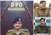 ISLAMABAD (TNS) Khanewal Crushes Crime: DPO Kharrak Leads From the Front