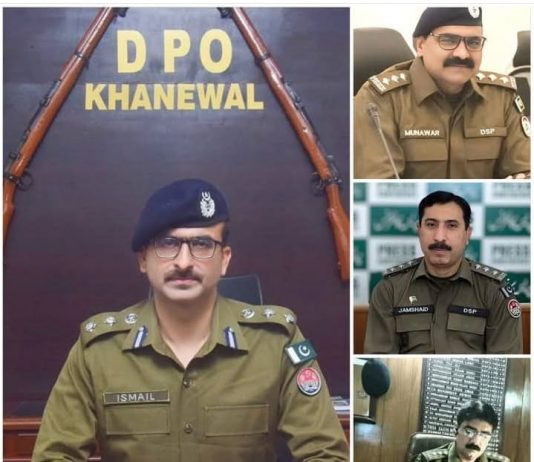 ISLAMABAD (TNS) Khanewal Crushes Crime: DPO Kharrak Leads From the Front