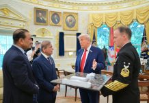 ISLAMABAD (TNS) Warmth in Pak-US relations; Prime Minister of Pakistan, Field Marshal meets US President