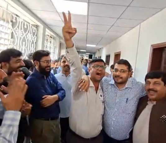 KARACHI (TNS) YDA Pakistan Patron-in-Chief Dr. Omer Sultan Congratulated on Election to JSMU Syndicate