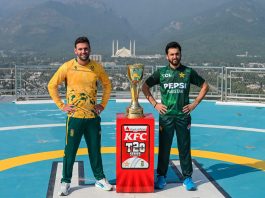 Rawalpindi (TNS) Pakistan and South Africa T20 series will start from October 28. Total 24 matches Pakistan won 12