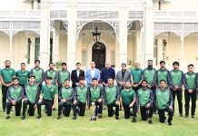 Rawalpindi (TNS) Field Marshal Asim Munir met Pakistan’s Under-19 Asia Cup Cricket Team