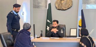 islamabad (TNS) SSP Operations Islamabad holds open court to resolve public grievances