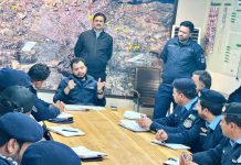 islamabad (TNS) SSP Operations reviews crime prevention and security measures