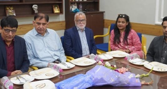 Karachi (TNS) JPMC Delegation Visits Karachi Press Club