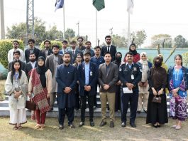 Islamabad (TNS) Delegation from the Pakistan Youth Parliament visits Safe City Islamabad