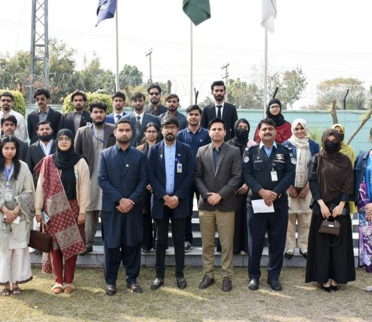 Islamabad (TNS) Delegation from the Pakistan Youth Parliament visits Safe City Islamabad
