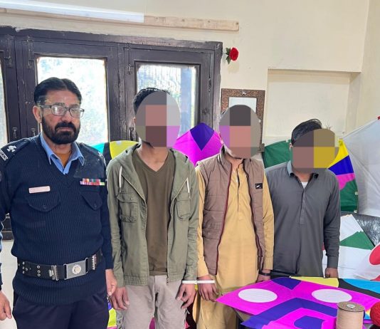 Islamabad (TNS) Police intensifies crackdown on kite sellers and flyers