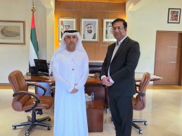 ISLAMABAD (TNS) UAE Ambassador to Pakistan meets Mr. Khalid Taimur Akram