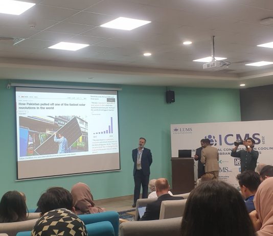 Lahore (TNS) Energy-efficient desalination key to tackling global water crisis, expert says