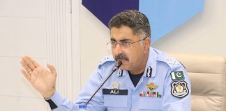 Islamabad (TNS) IGP Islamabad Syed Ali Nasir Rizvi chairs high-level meeting at Safe City