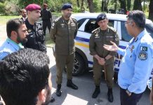Islamabad (TNS) IGP Islamabad reviews Red Zone security with Chief Commissioner،Inspector General of Police (IGP) Islamabad Syed Ali Nasir Rizvi