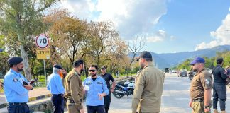 Islamabad (TNS) SSP Operations Islamabad visits various duty points, review security