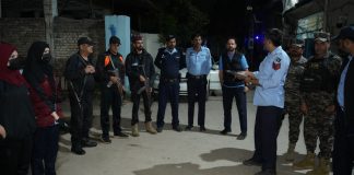 Islamabad (TNS) 901 individuals checked during large scale search operations across