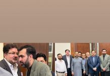 Islamabad (TNS) Mr. Aun Ali Syed, Vice President FPCCI, attended a distinguished dinner hosted by Khawaja Shahzeb Akram