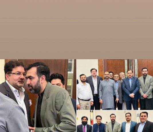 Islamabad (TNS) Mr. Aun Ali Syed, Vice President FPCCI, attended a distinguished dinner hosted by Khawaja Shahzeb Akram