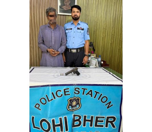 ISLAMABAD (TNS) 38 outlaws arrested, drugs and weapons recovered,,,According to the details, the Islamabad Police teams arrested 16 accused involved in different criminal activities