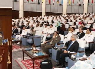LAHORE (TNS) A seminar titled “Marka-e-Haq After One Year: Deterrence, Diplomacy and Narrative in South Asia” was organised by the Maritime Centre of Excellence (MCE) at Pakistan Navy War College