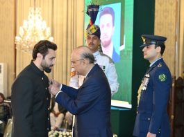 LAHORE (TNS) Mohsin Nawaz becomes first shooting sports athlete to receive Tamgha-e-Imtiaz in Pakistan