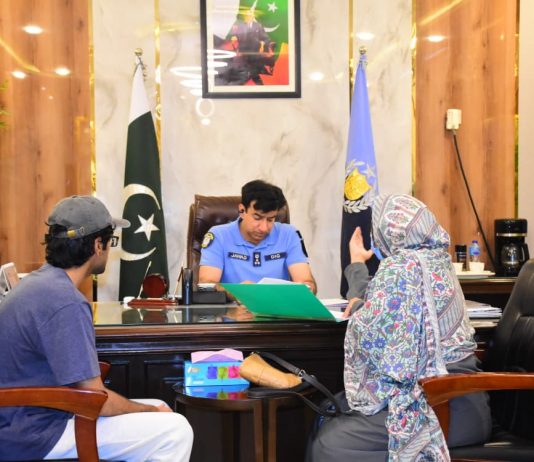 Islamabad (TNS) DIG Islamabad holds open court to address public grievances